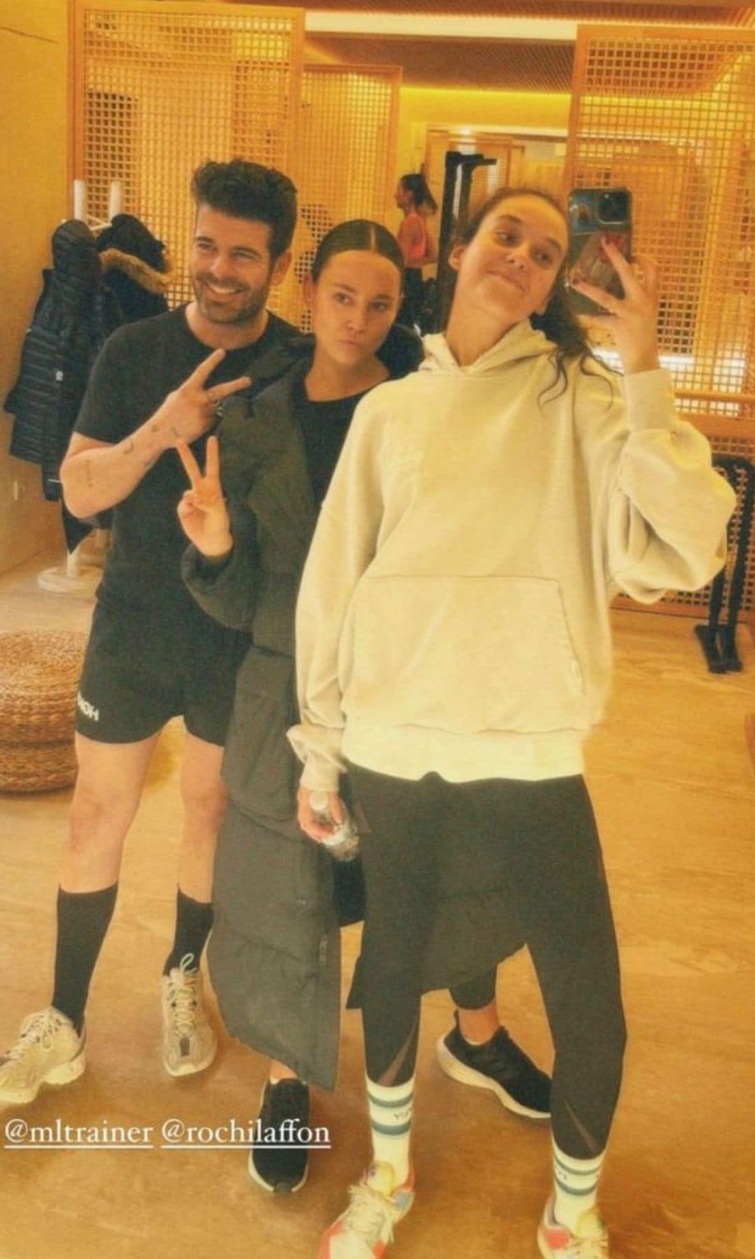 El entrenamiento de Victoria Federica