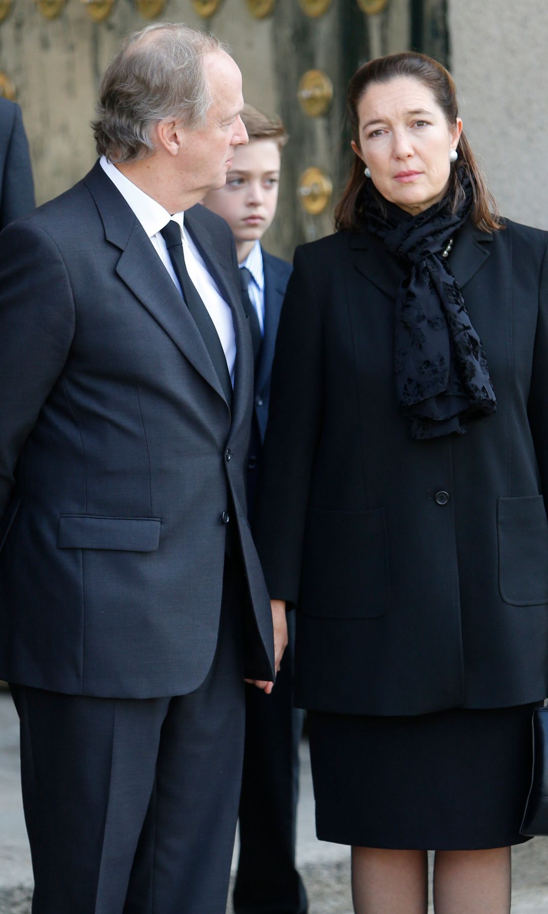 En la fotografía Maria Paloma de Borbon Dos Sicilias y Simeon de Habsburgo Lorena