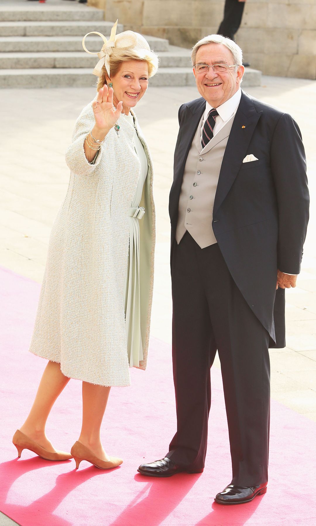 Imagen del matrimonio tomada en octubre de 2012 durante la boda real de Guillermo y Stephanie de Luxemburgo
