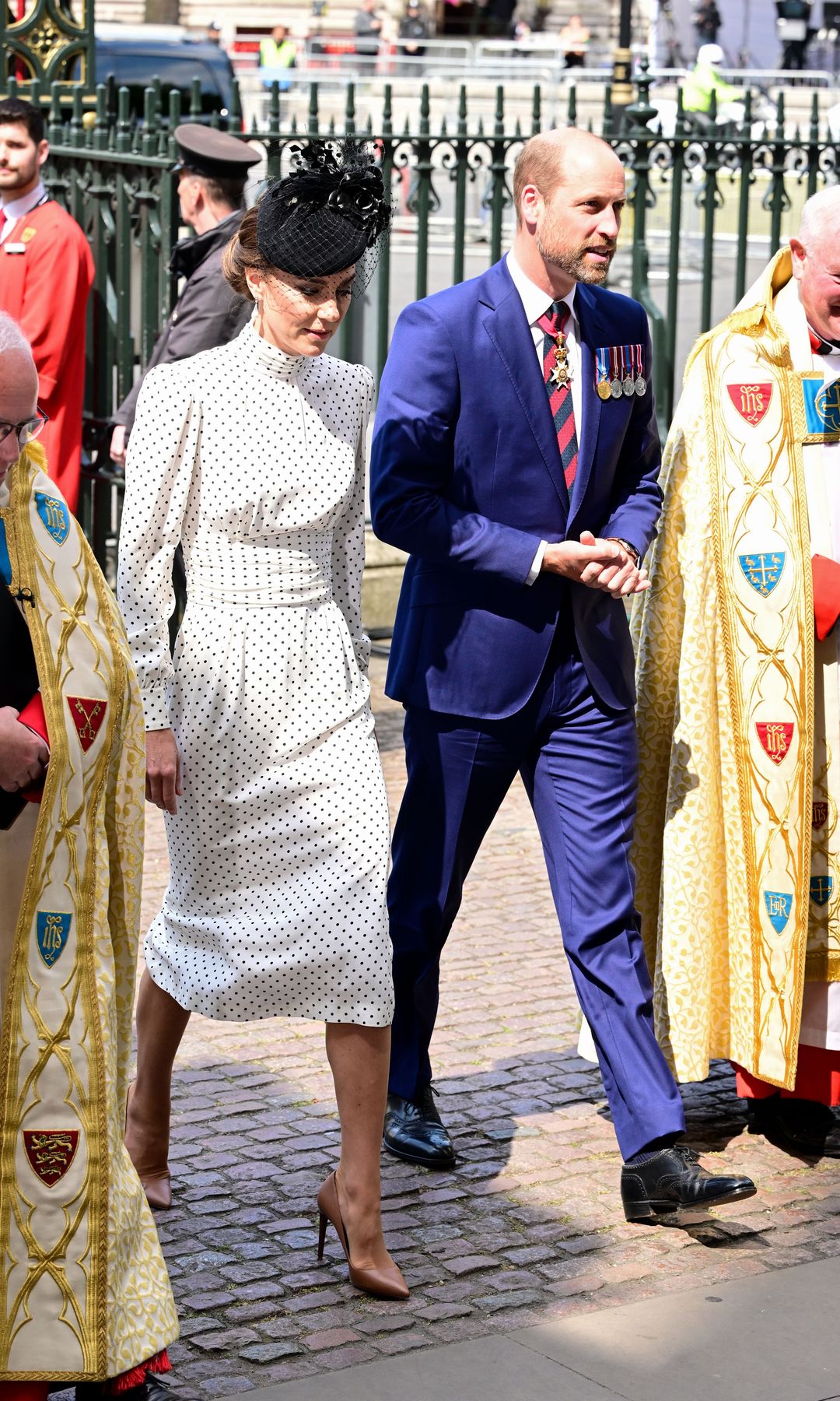 LA FAMILIA REAL INGLESA ASISTE AL SERVICIO DE ACCIÓN DE GRACIAS POR EL 80º ANIVERSARIO DEL DÍA DE LA VICTORIA
