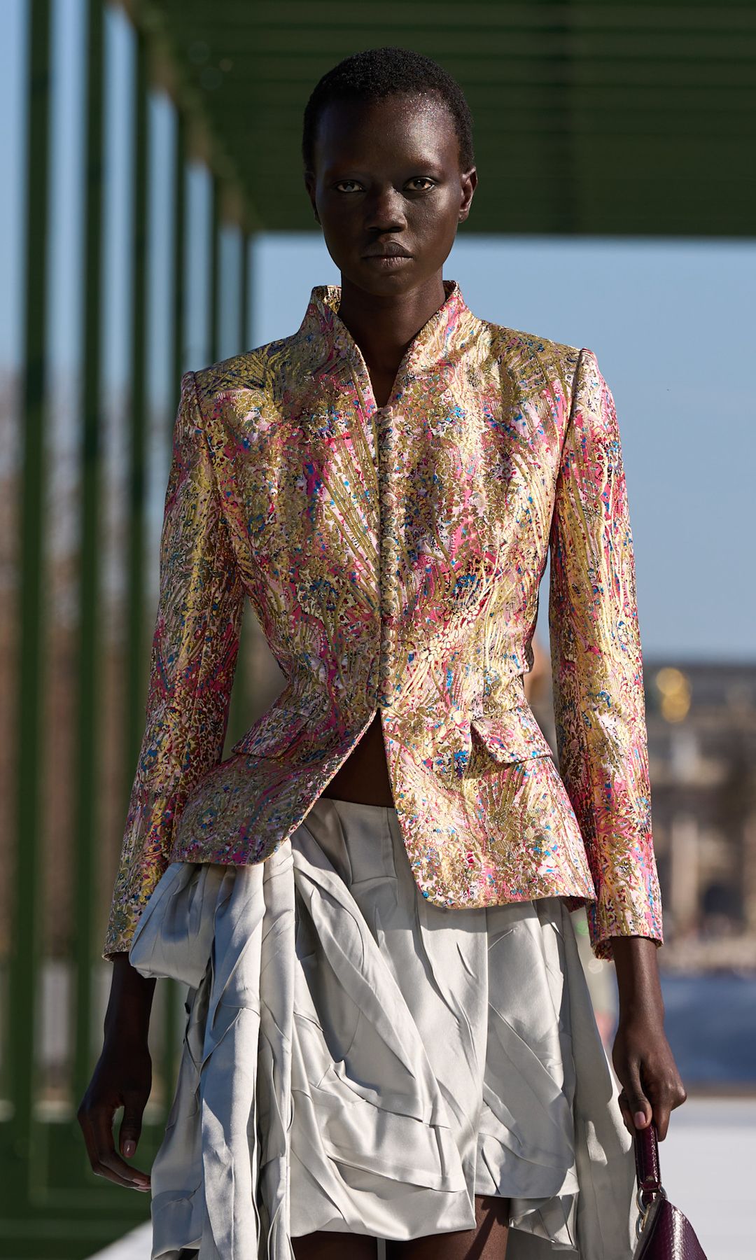Una chaqueta tapizada de la colección de Dior Otoño/Invierno 2026-2027