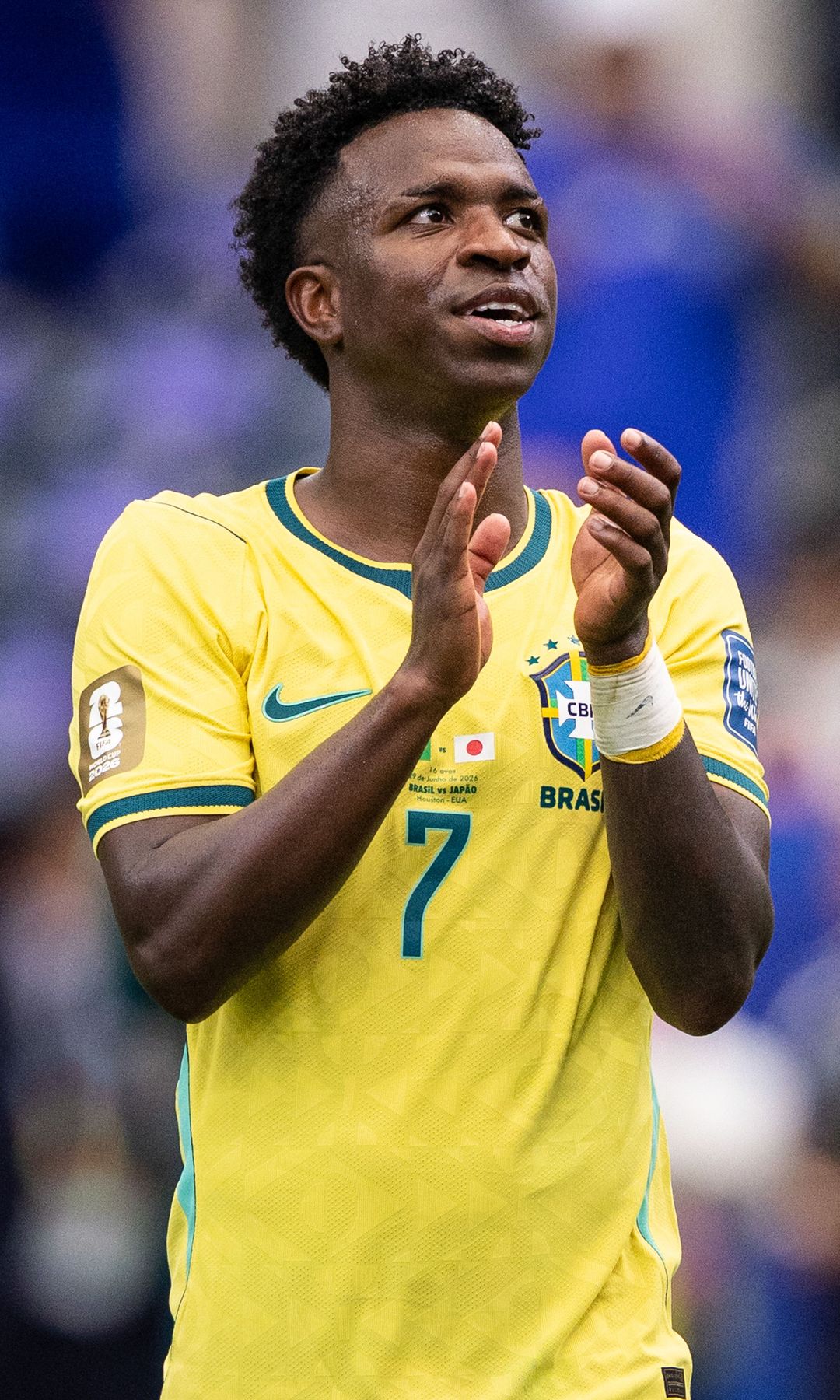 Vinicius jugando en el Mundial