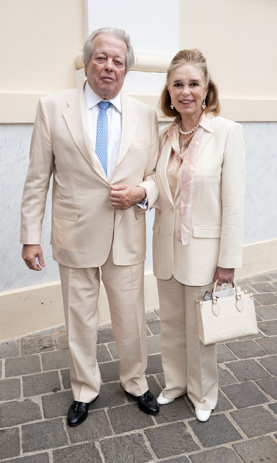 El príncipe Miguel de Orleans y la princesa Bárbara