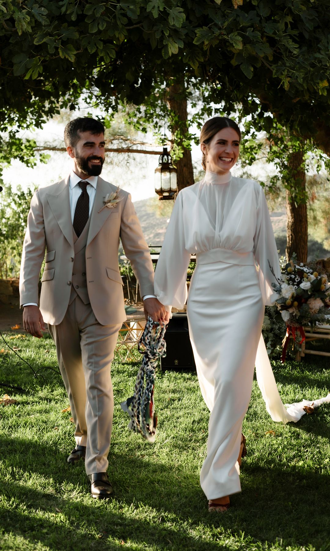 La novia del vestido sencillo y desmontable que vive en Córdoba