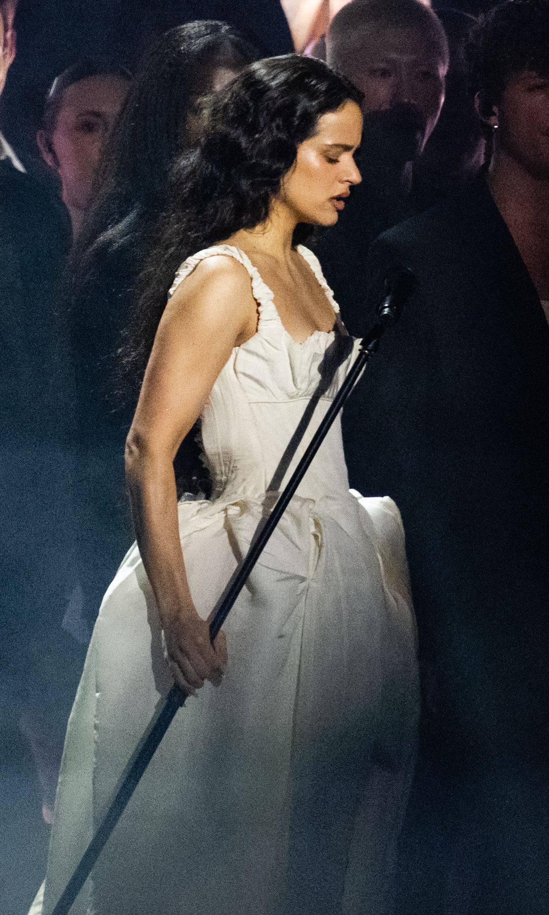 Rosalía en su actuación 