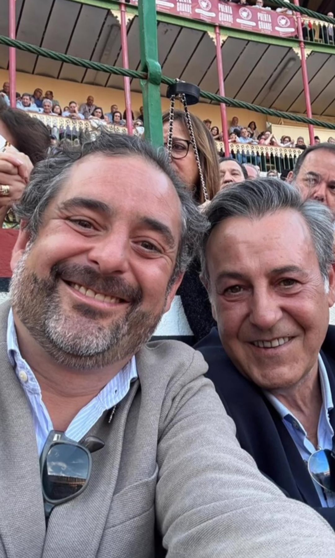 José Ribagorda e Iván Sanz forjaron una gran amistad en 2011, cuando el periodista apadrinó la vendimia de Dehesa de los Canónigos cortando el primer racimo de la añada