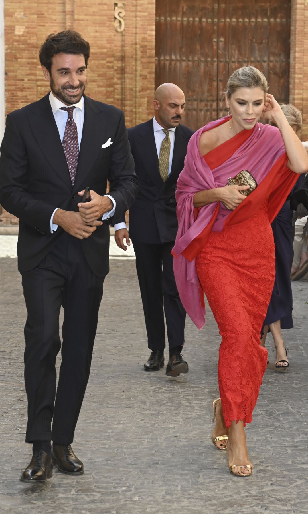 Manuela Villena en una boda en 2025
