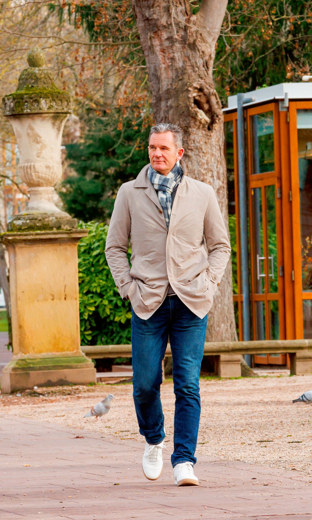 Iñaki Urdangarin, paseando por Vitoria