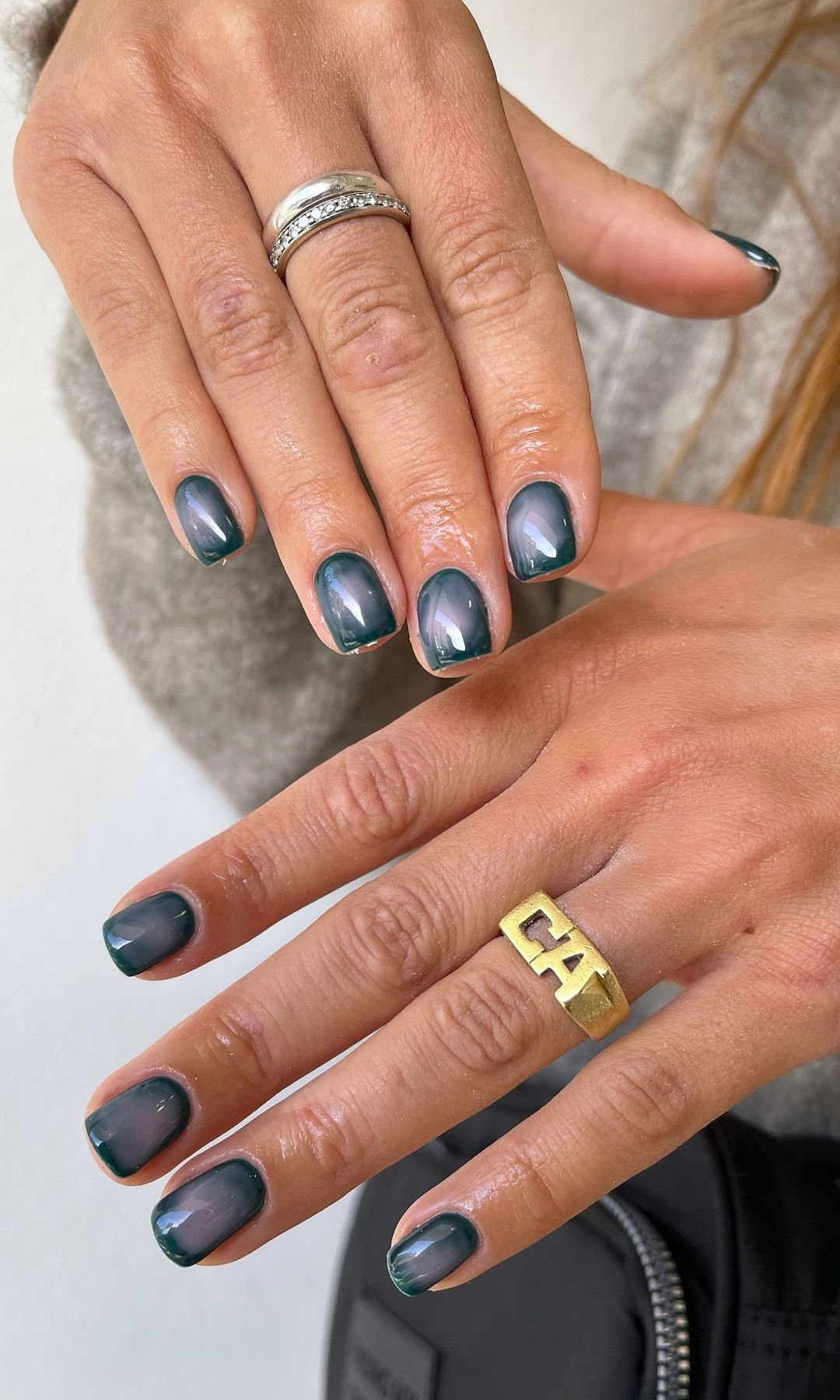 Manicura efecto aura