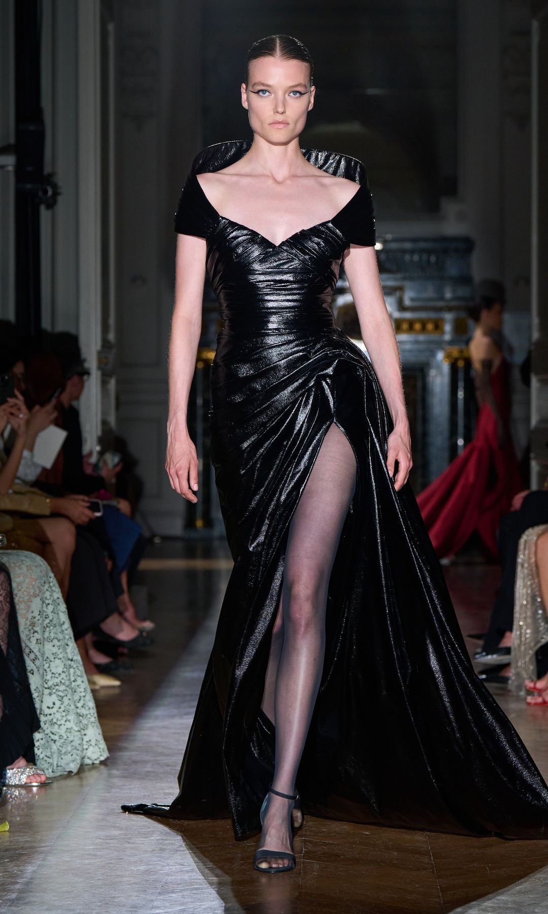 Roos Abels, en el desfile de Zuhair Murad Alta Costura