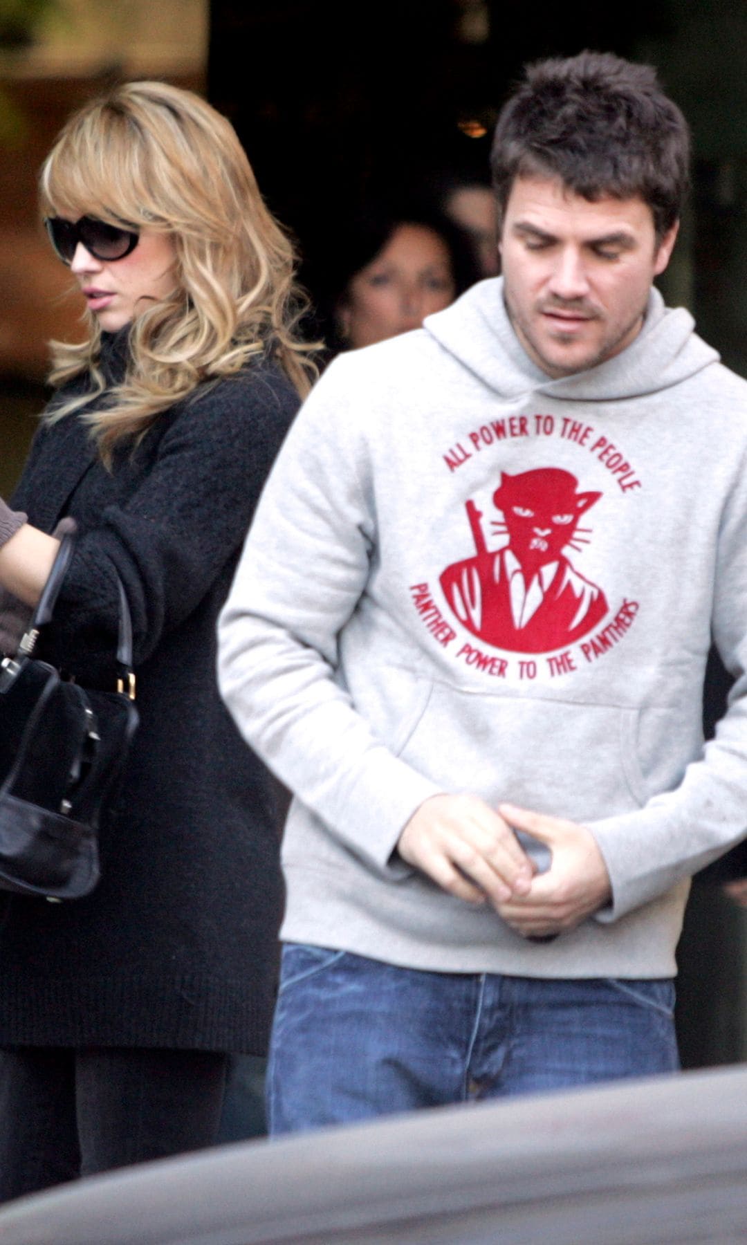 La presentadora Patricia Conde y el cantante Dani Martín, fotografiados en Madrid el 9 de diciembre de 2007