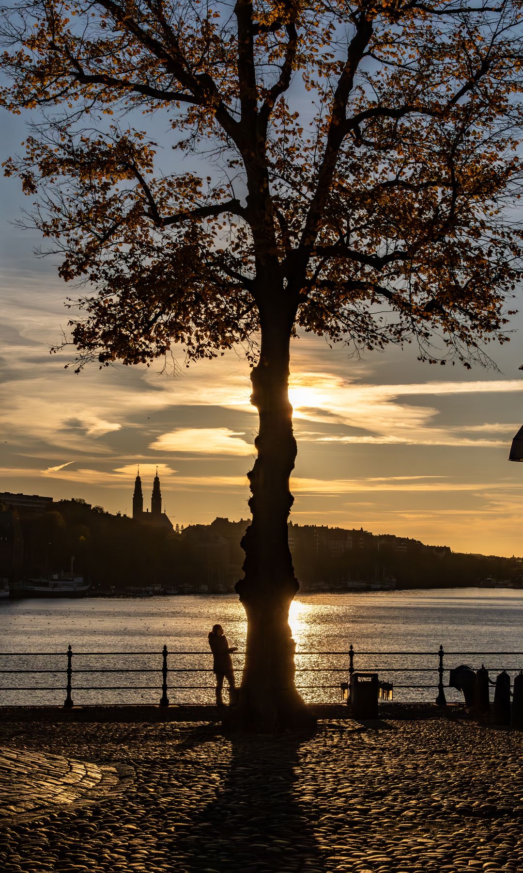 Atardecer de otoño en Estocolmo