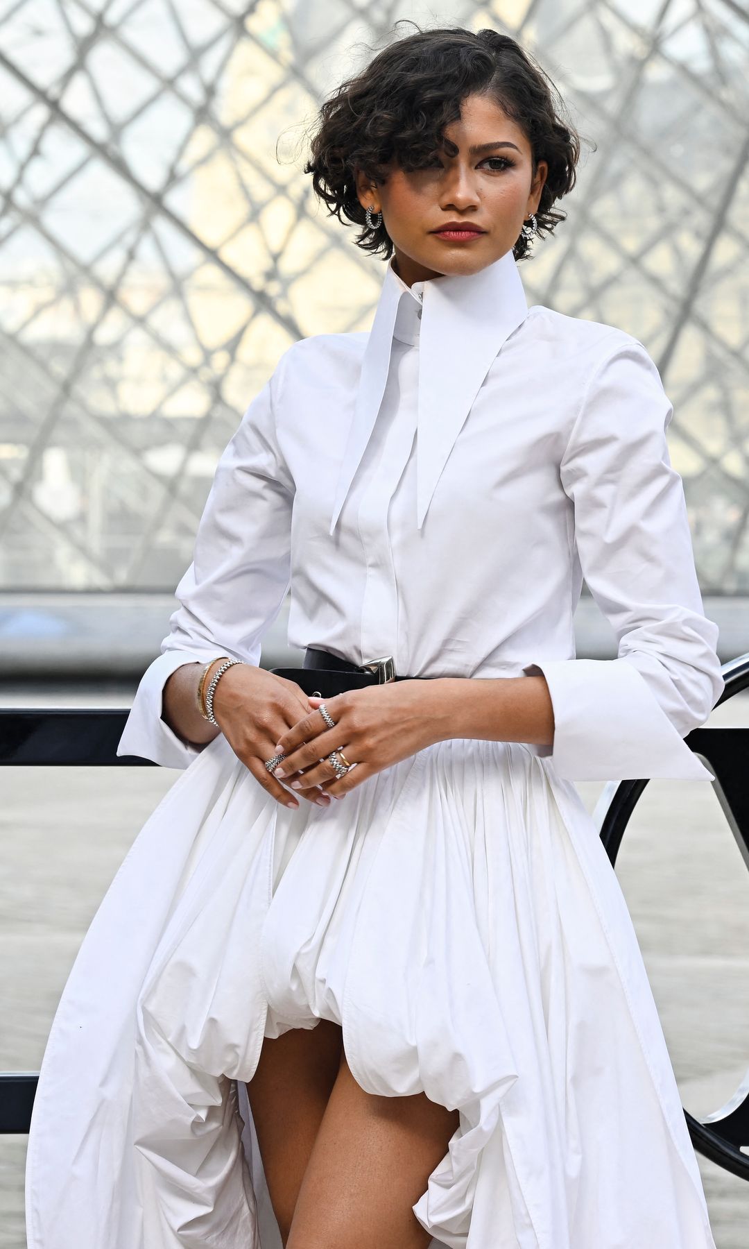 Zendaya en el desfile de Louis Vuitton Otoño/Invierno 2026-2027