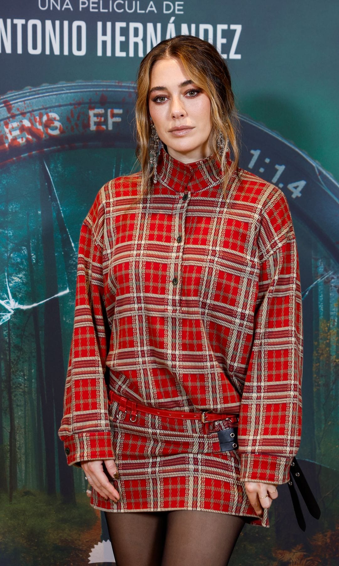 Blanca Suárez en la promoción de Parecido a un asesinato en octubre de 2025 en Madrid