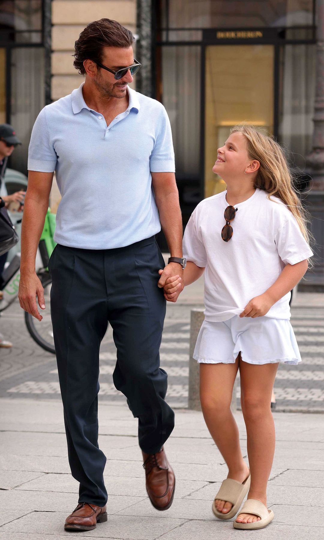 Bradley Cooper junto a su hija, Lea de Seine
