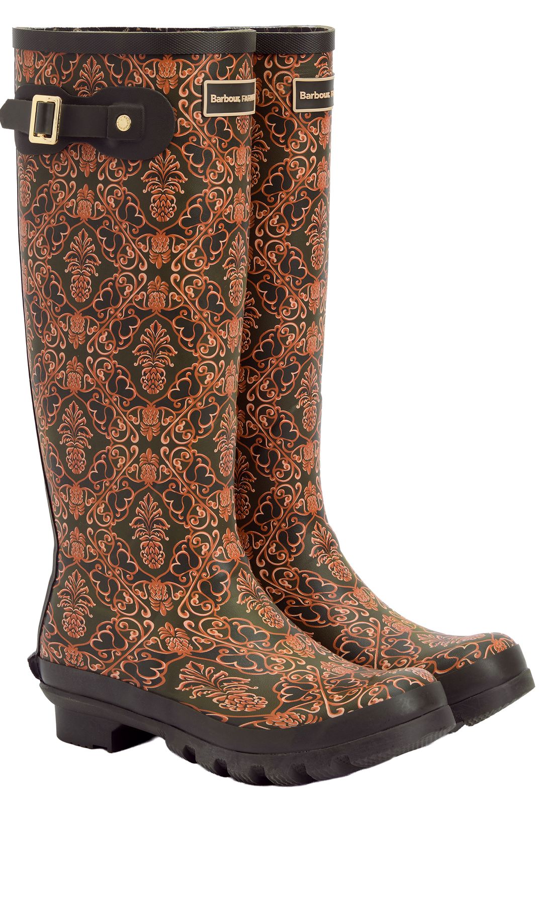 Botas de agua (c.p.v.), de Barbour x Farm Rio