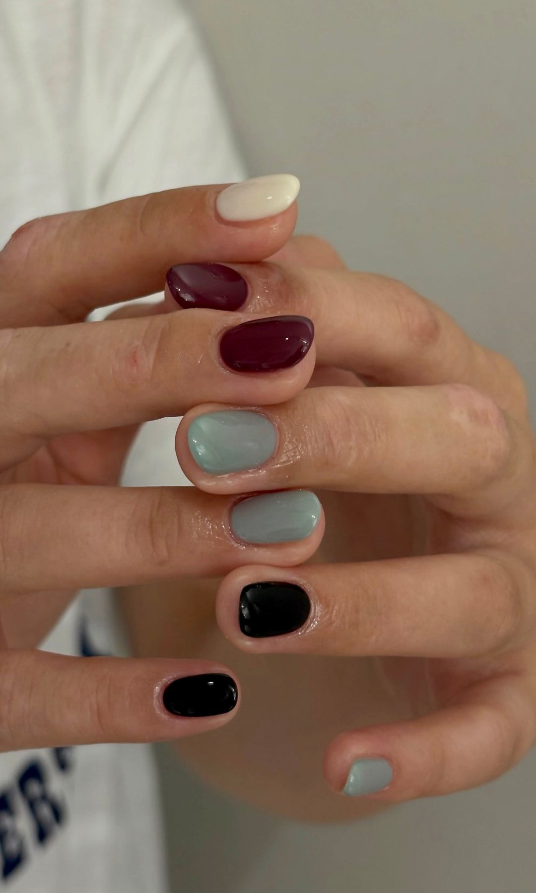 Manicura multicolor