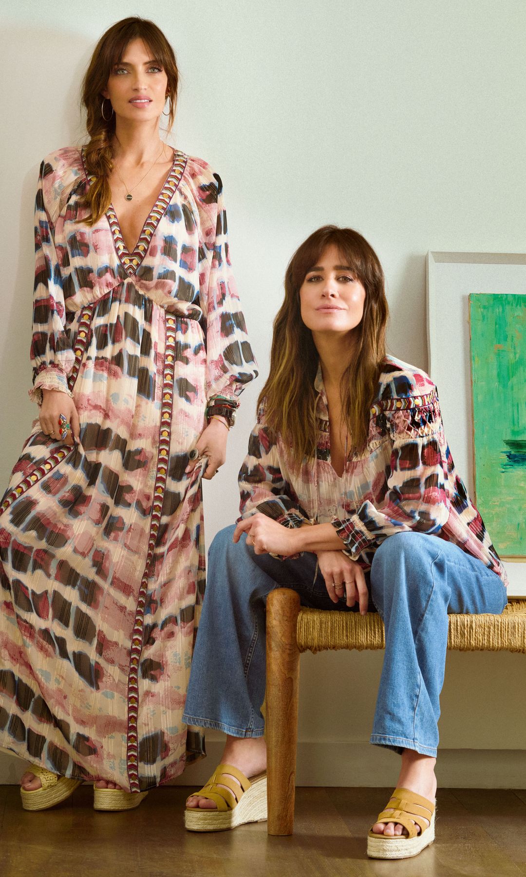 Sara Carbonero e Isabel Jiménez, quienes decidieron crear la firma de ropa Slowlove en la época en la que eran compañeras en "Informativos Telecinco".