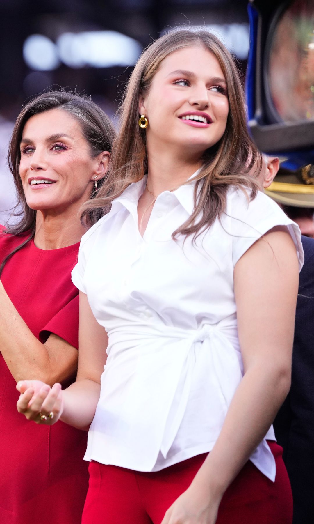 La reina Letizia, la princesa Leonor y la infanta Sofía