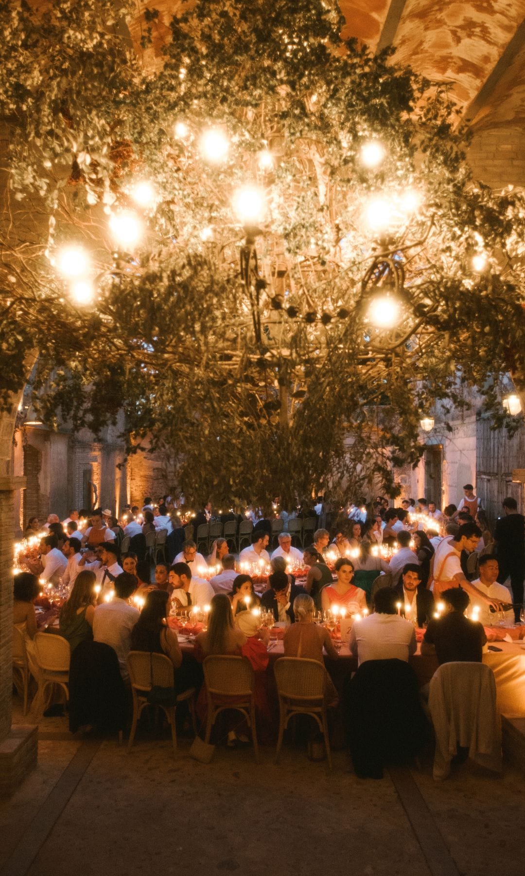 Decoración de bodas interiores