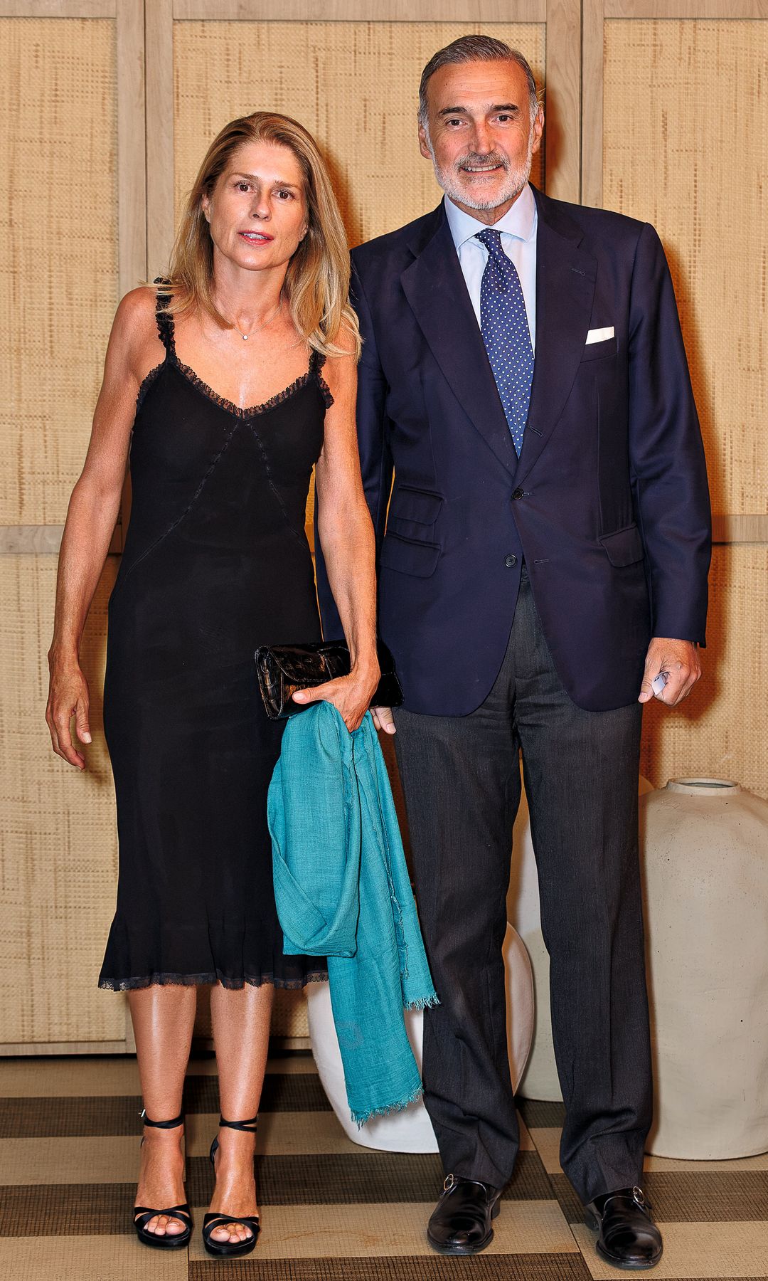 Javier Fitz-James Soto, conde de Montalvo, con María Chávarri, dos ex muy bien avenidos. 