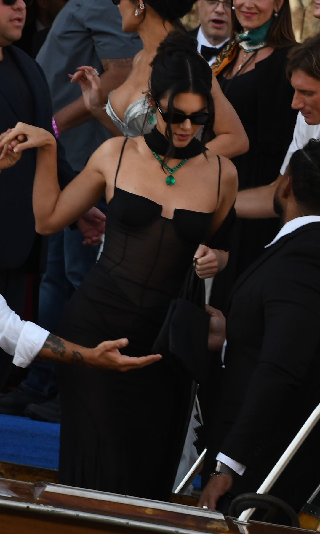 Kendall Jenner en la boda de Bezos