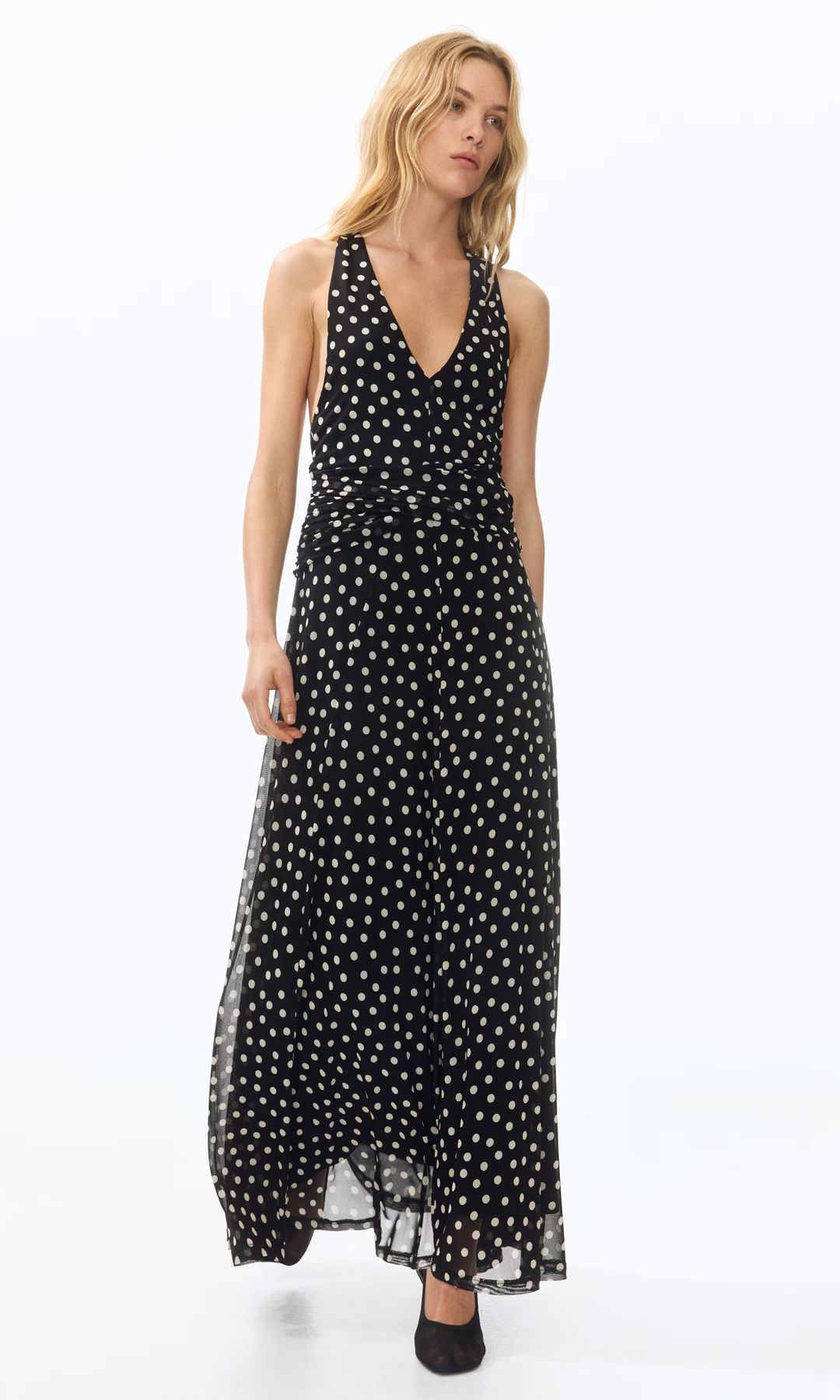 vestido de lunares de h&m