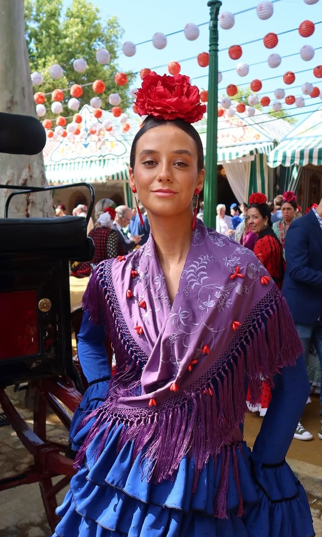 Victoria Federica en la Feria de Abril