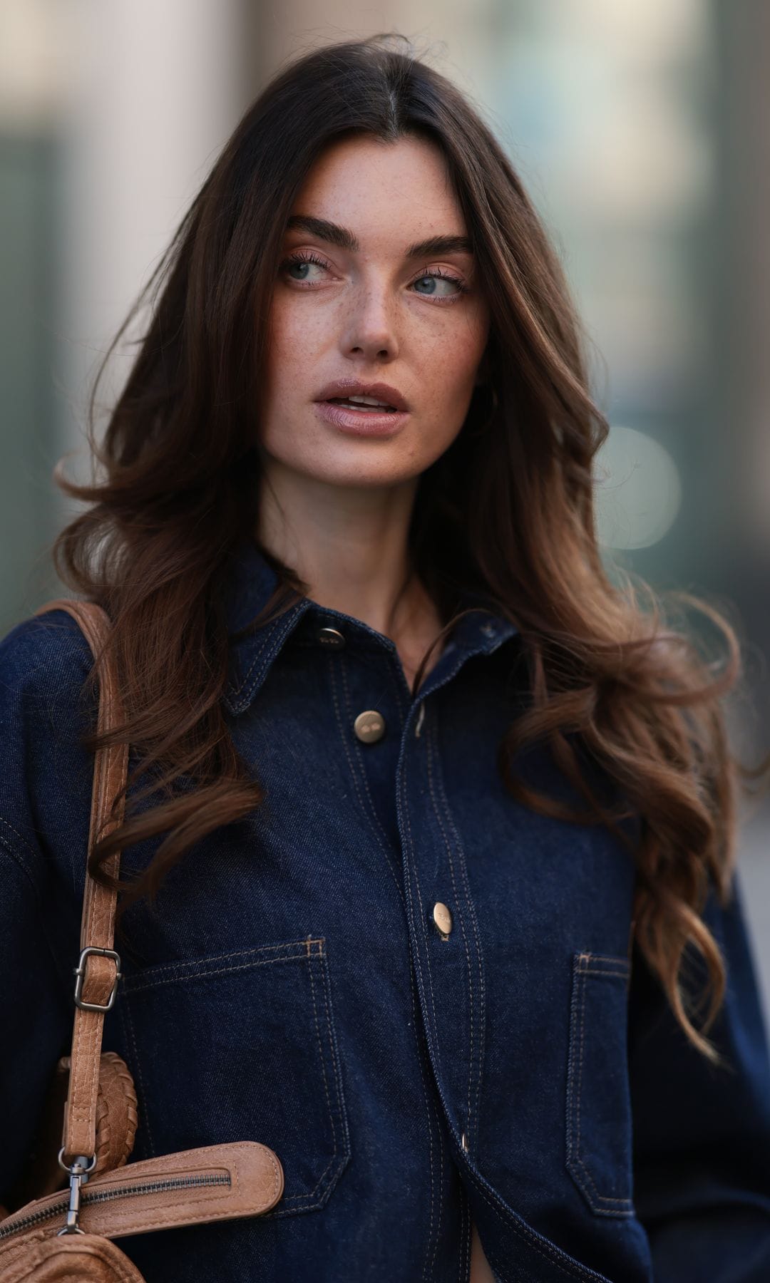 Cabello largo a capas