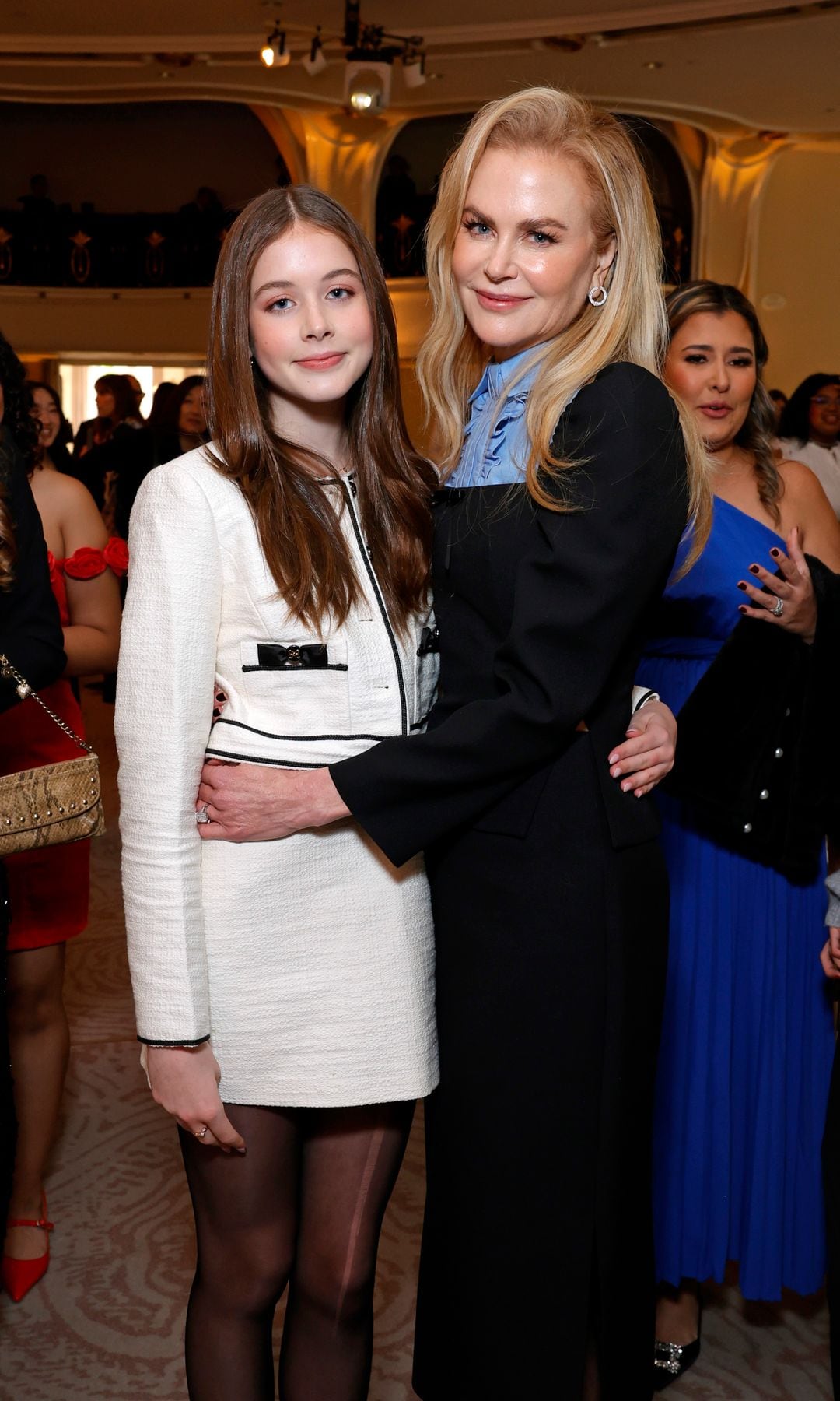 Nicole Kidman con su hija Faith Margaret, de 13 años