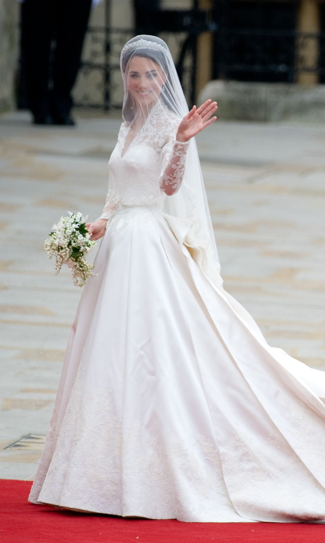 Kate Middleton sorprendió al mundo entero con su look nupcial