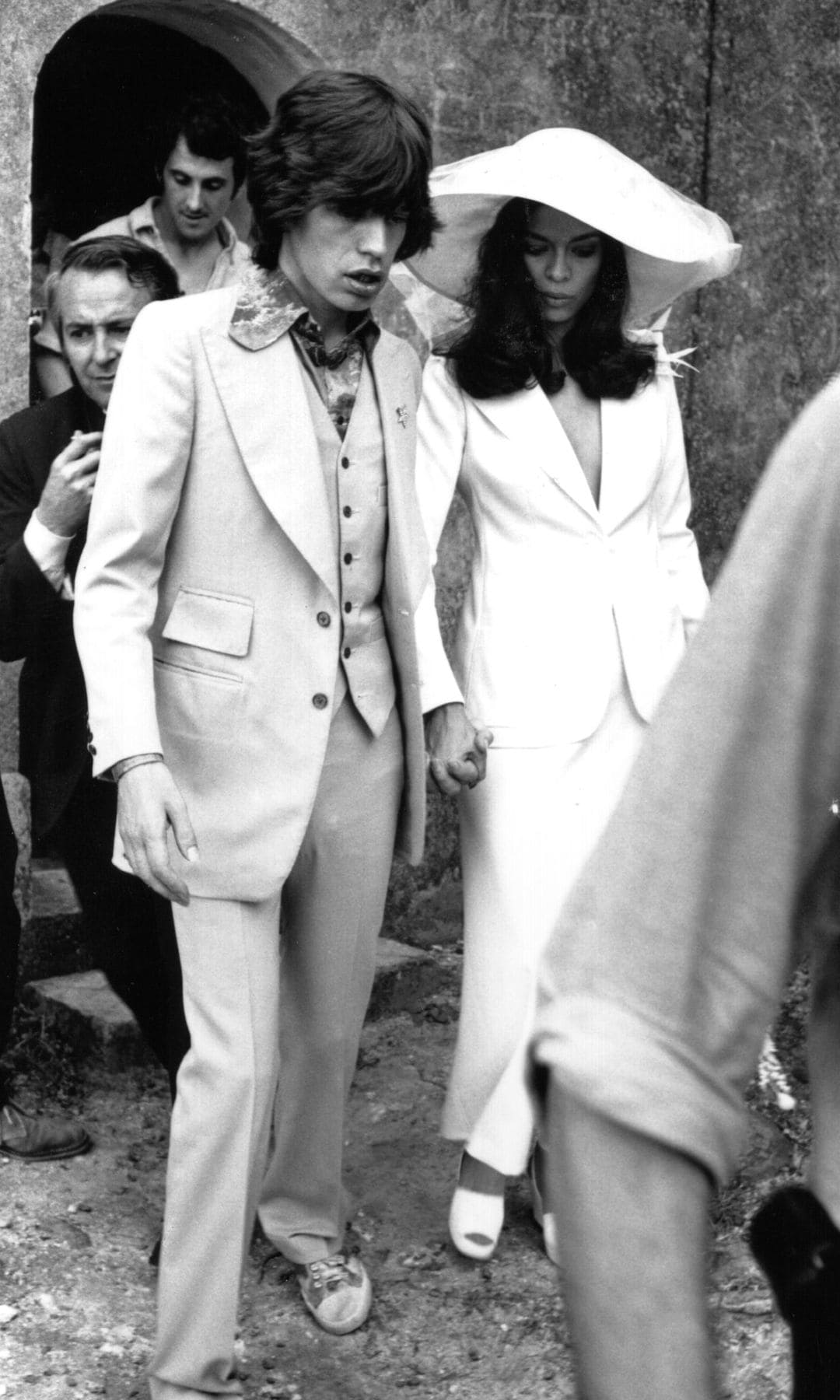 Mick Jagger y Bianca Jagger