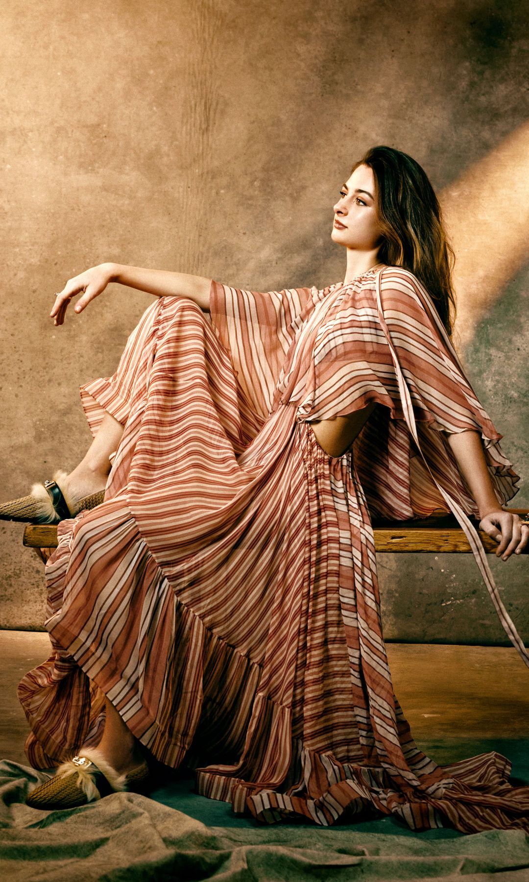 Eulalia de Orleans-Borbón, la princesa, vestida con estilo bohemio  