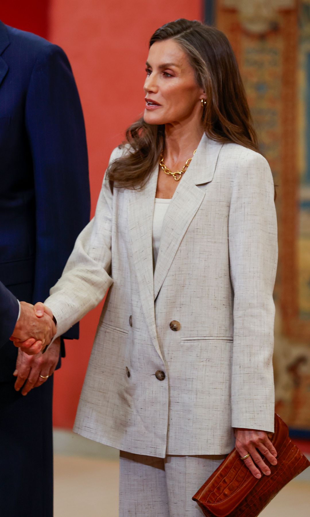 La reina Letizia con los miembros del Patronato de la Fundación Princesa de Asturias en junio de 2026