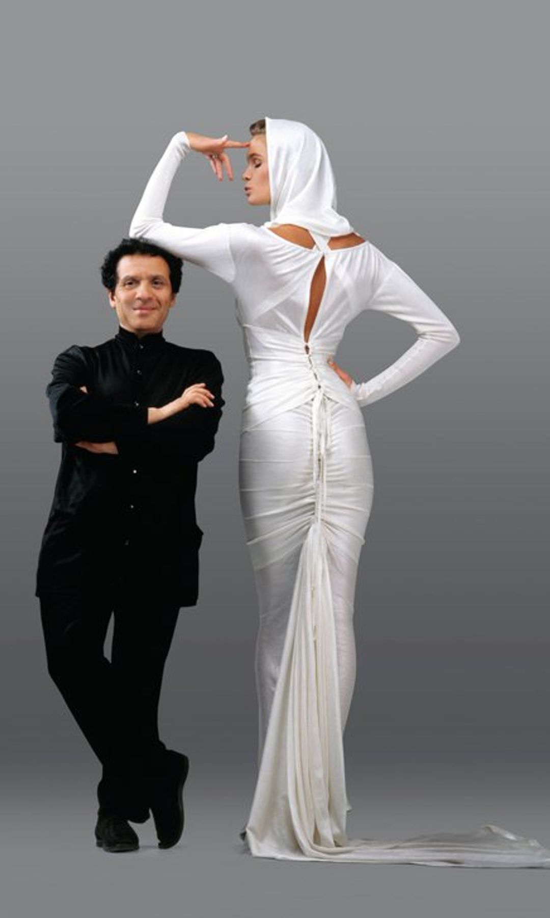 Elle Macpherson y su vestido de novia