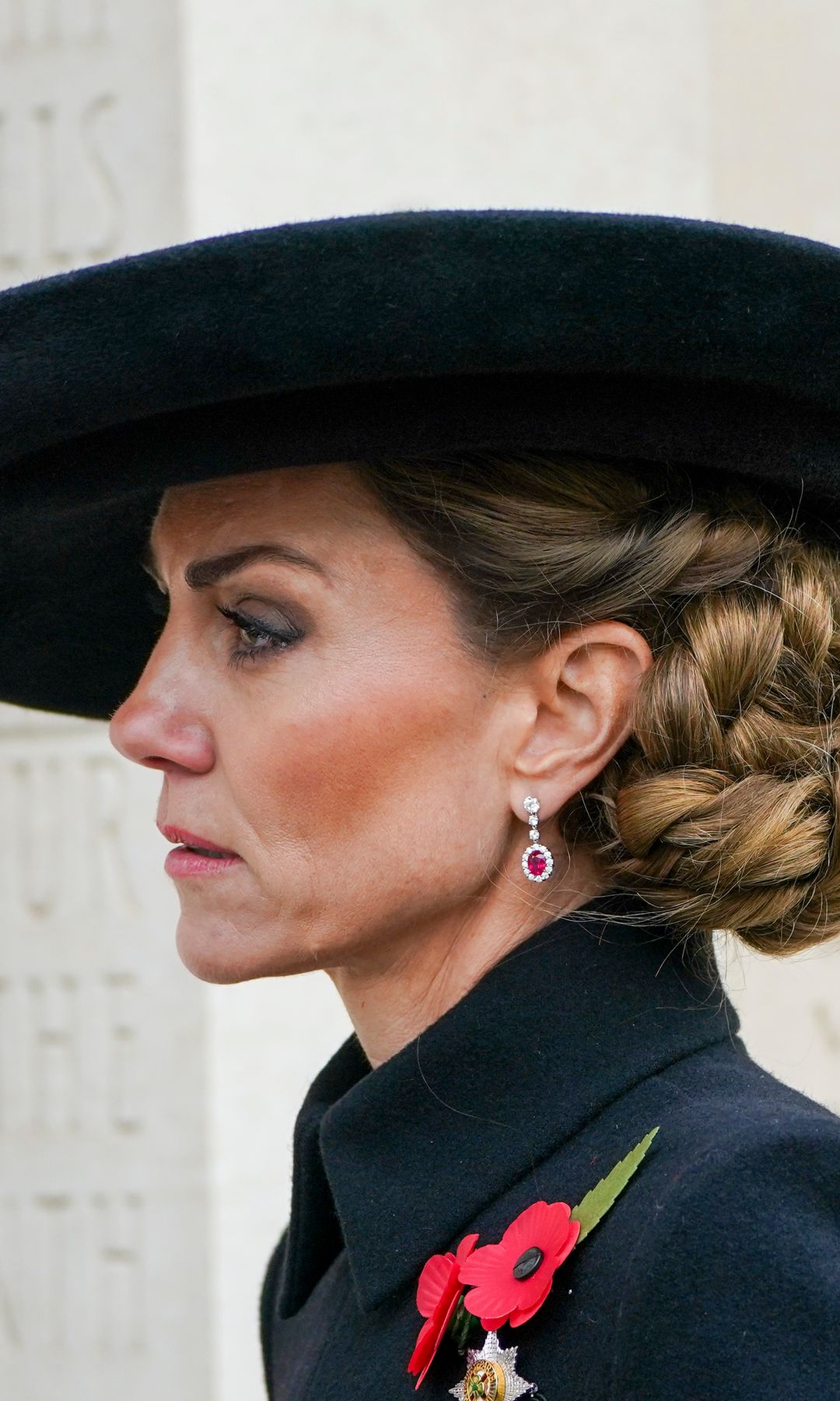 Kate Middleton en el Armistice Day Service