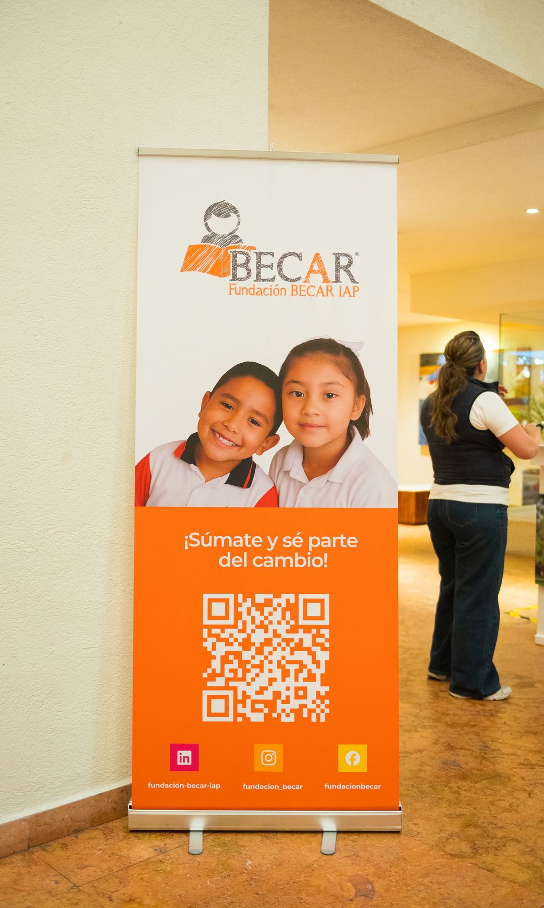 El evento tuvo como fin apoyar la educación.