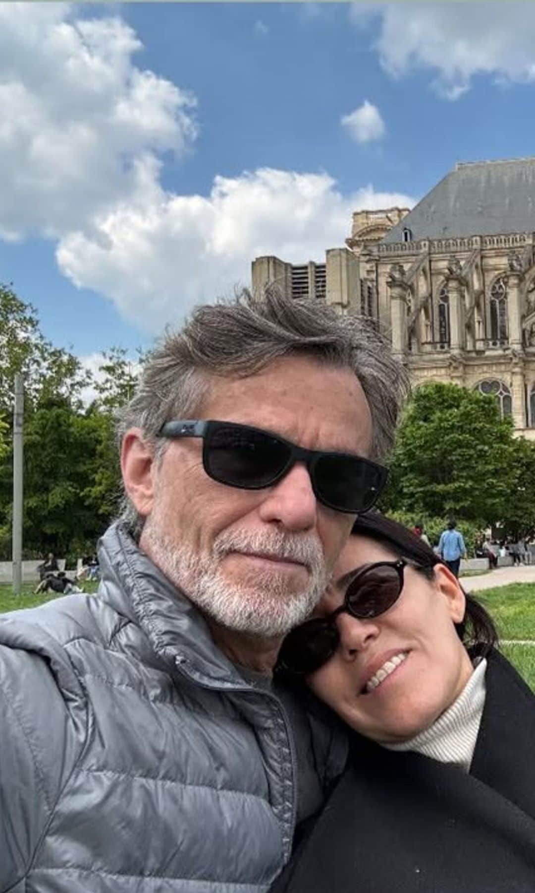 Humberto Zurita y Stephanie Salas en Francia