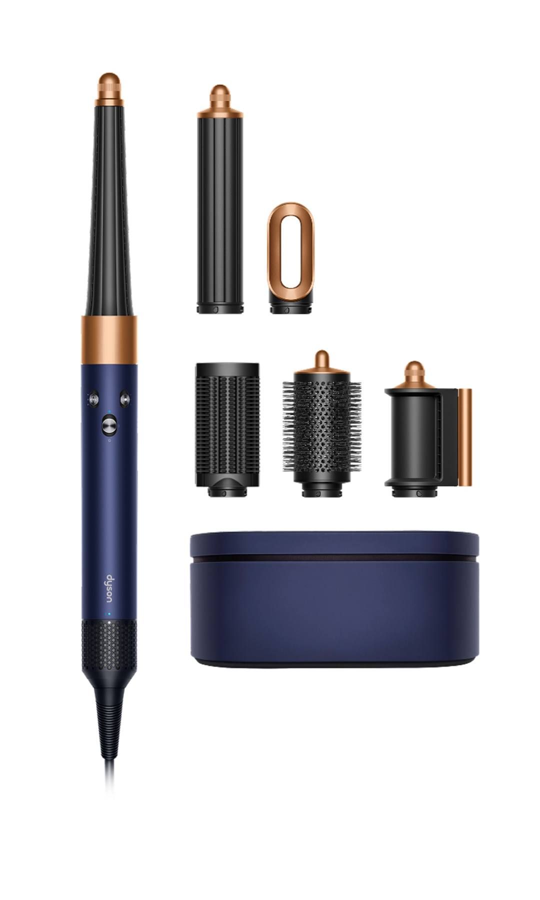 Supersonic Nural, reconoce el accesorio utilizado, recuerda los ajustes de calor y flujo y adapta la temperatura según la distancia al cuero cabelludo (499 €), Dyson