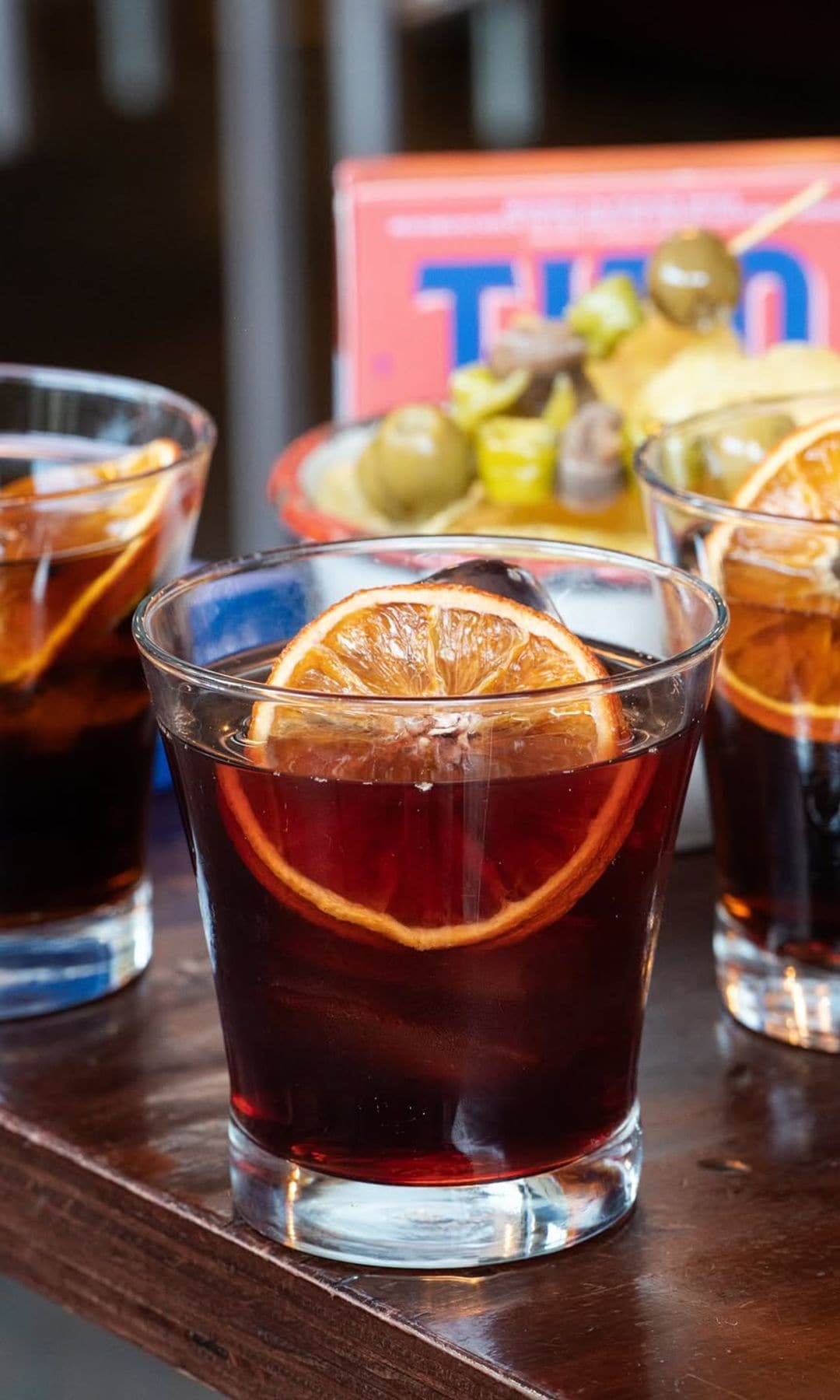 Vermut de la taberna La Flaca en Madrid