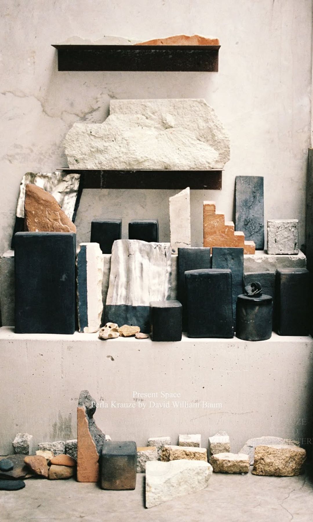 El trabajo de Perla se inspira en los materiales naturales.