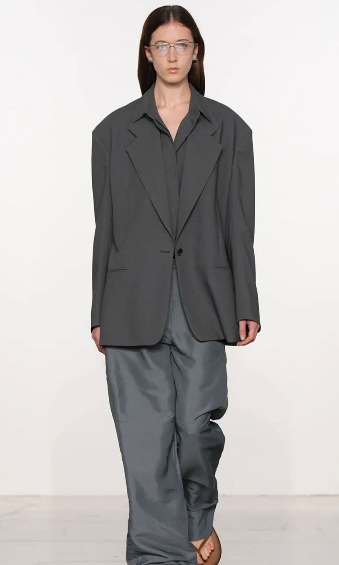 Sunday Rose en el desfile de Calvin Klein en Nueva York Fashion Week en septiembre de 2025