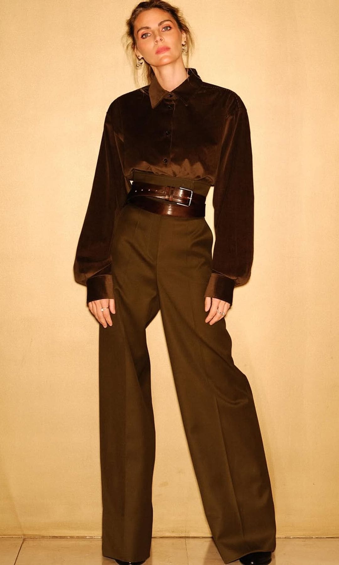 Amaia Salamanca en la presentación de su película ‘Siempre es invierno’