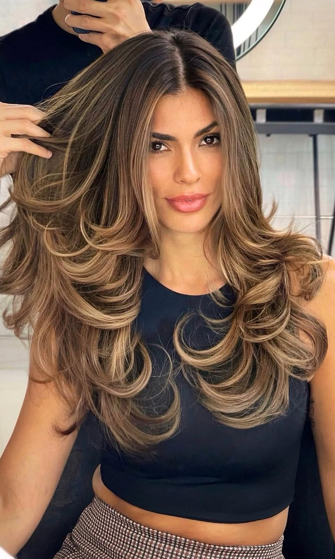 Corte de pelo mariposa