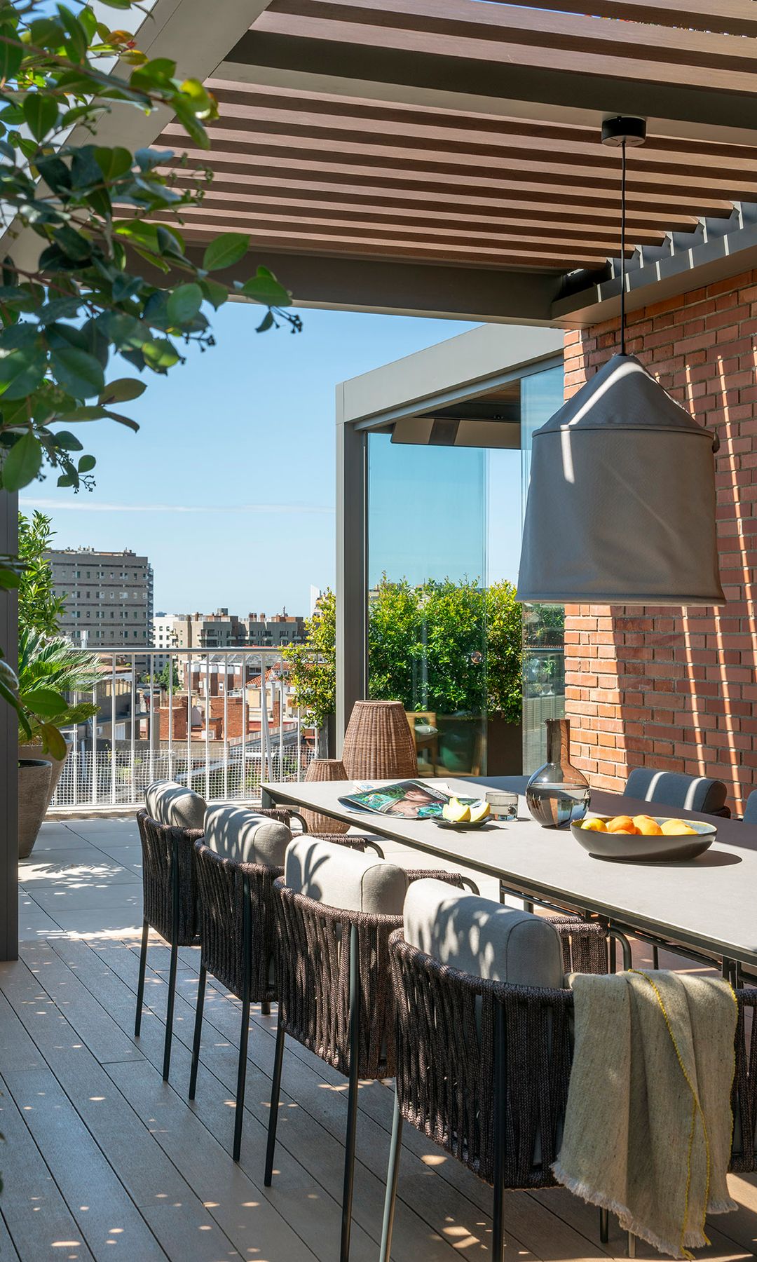 Comedor de verano en exterior