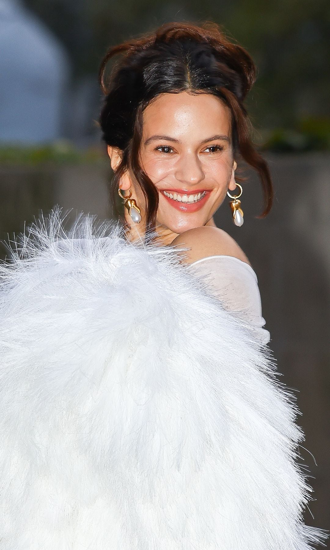 Rosaía en el desfile de Schiaparelli en 2025