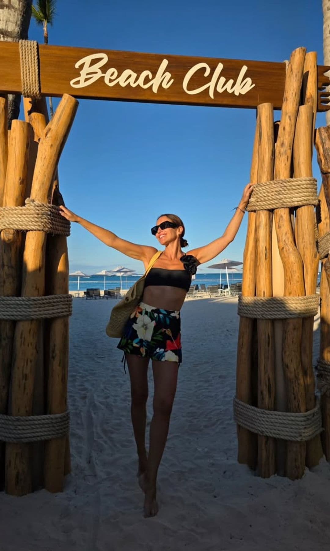 Paula Echevarría con bikini en Punta Cana