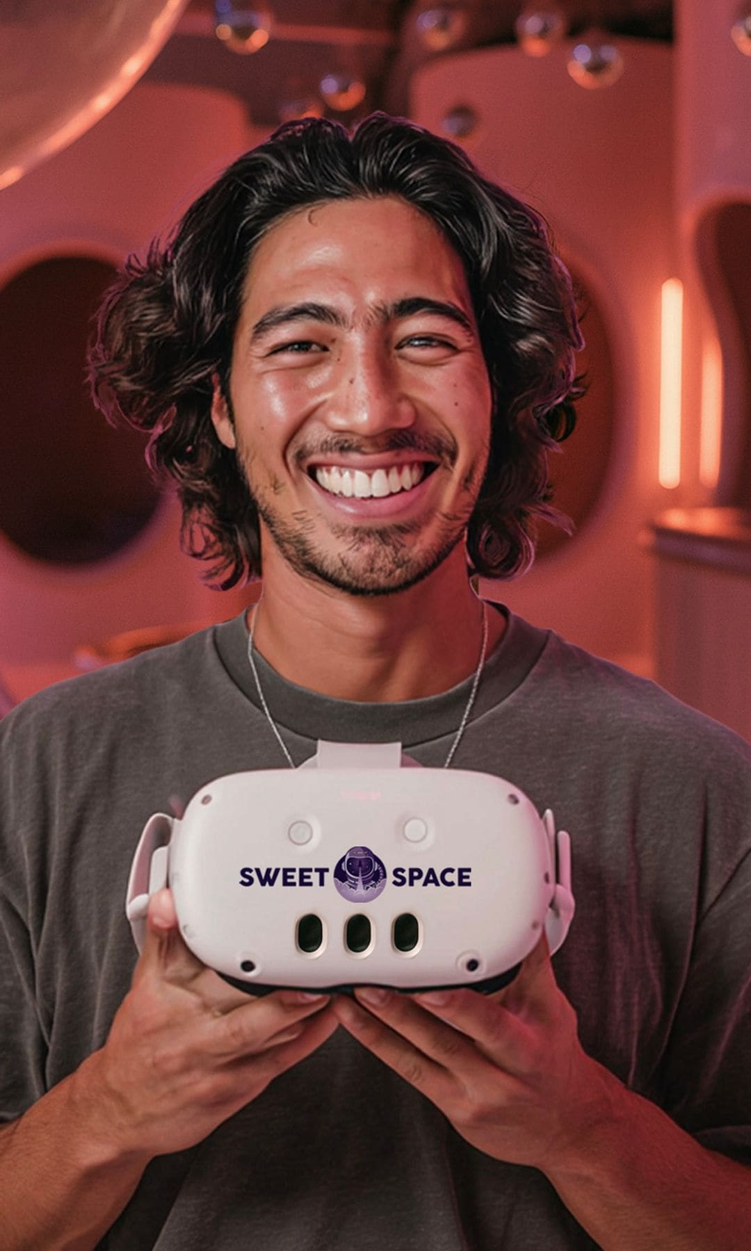  Whereisnoa, el cineasta japonés de Teleport to Venezuela - Mano tengo Fe, en el Museo Sweet Space Madrid