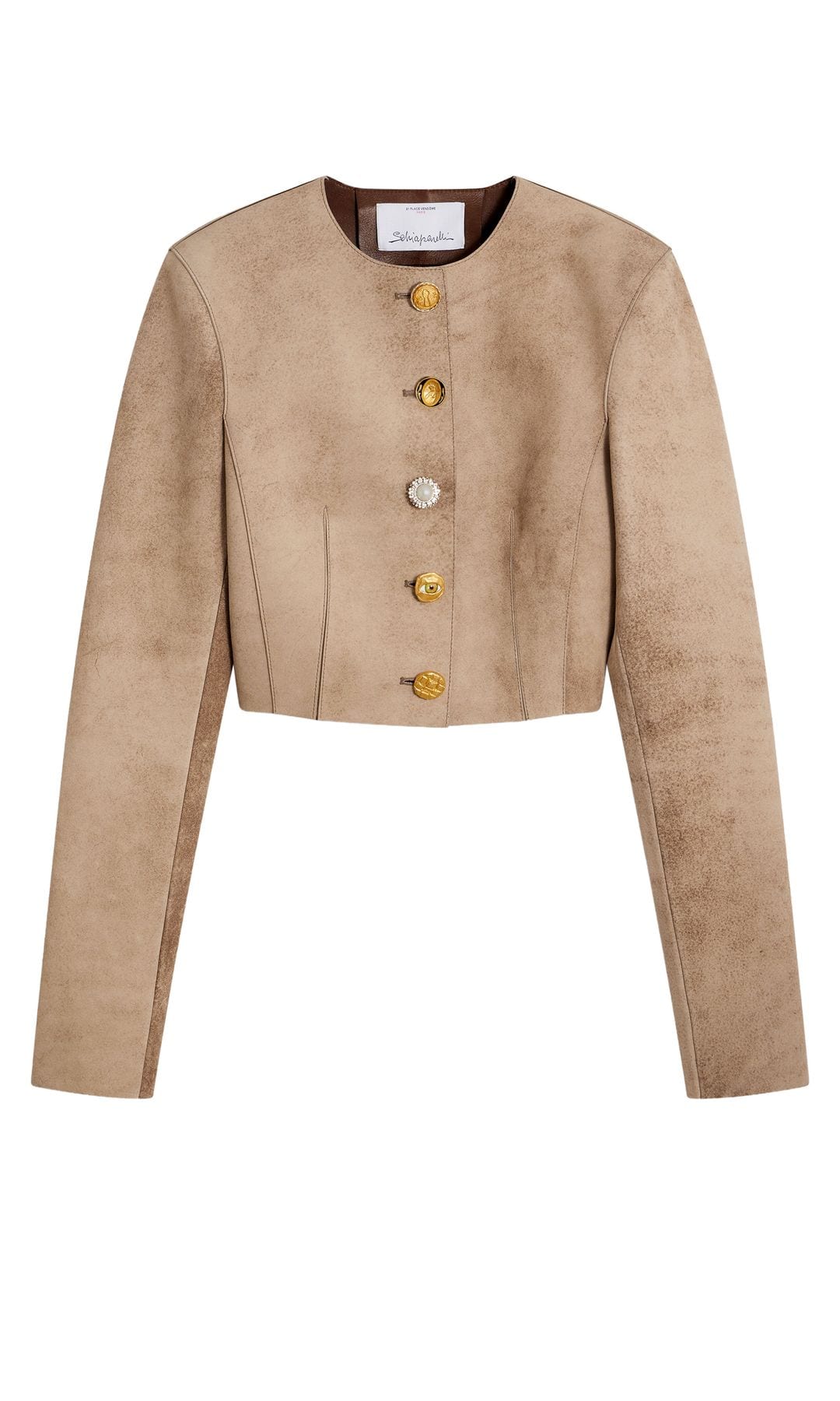 Chaqueta de ante (9.500 €), de Schiaparelli