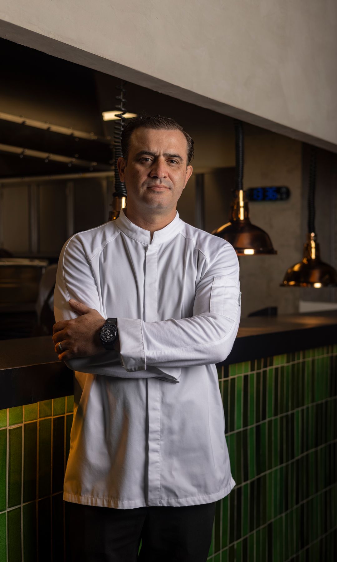 El chef Jonatán Gómez Luna Torres.